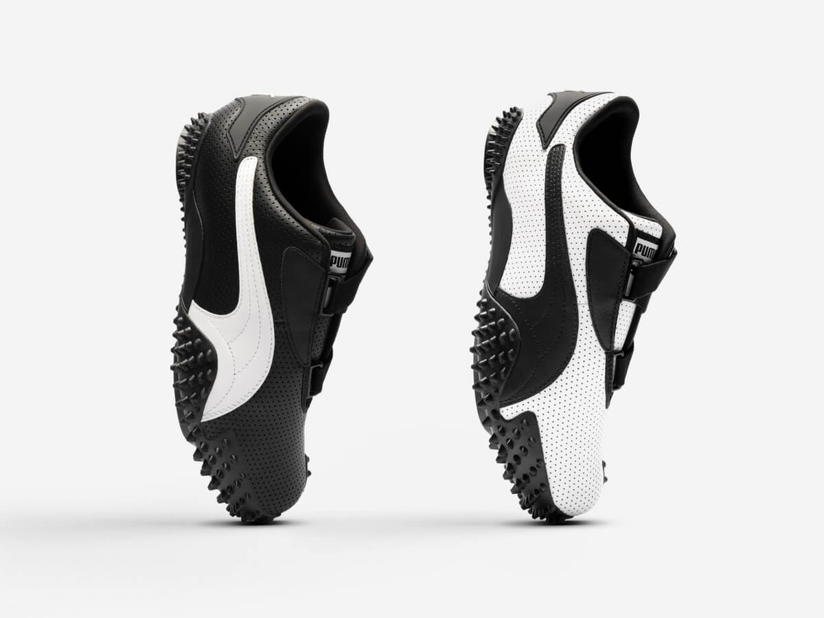 Puma Mostro Perf Black & White